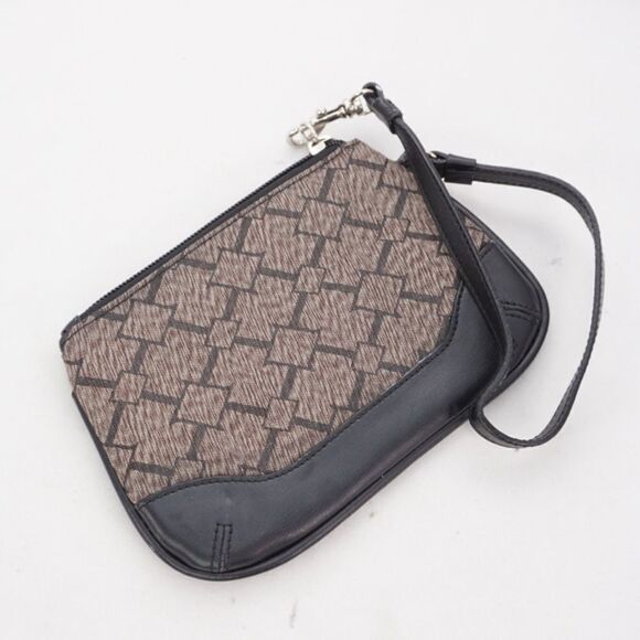 Longaberger Black Diamond-Patterned Wristlet - Picture 6 of 12